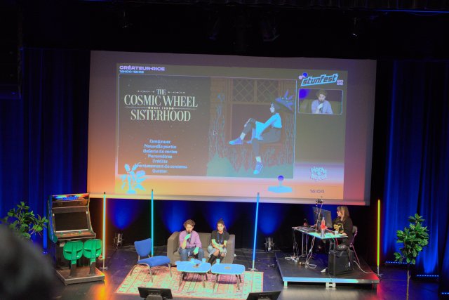 Conférence jouée The Cosmic Wheel Sisterhood