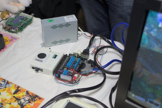 Recalbox JAMMA associée avec une carte Supergun Deluxe