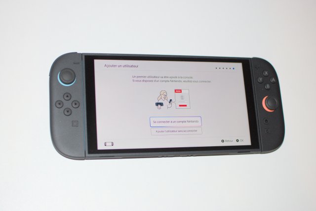 Configuration du compte Nintendo